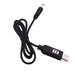 محول USB عام للشحن من 5 إلى 12 فولت مناسب لباور بنك و للهواتف
