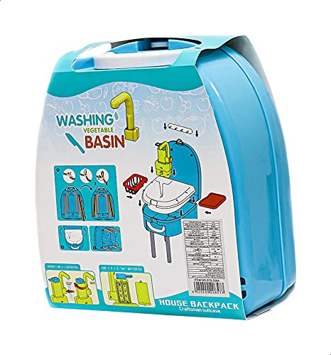 Kids Kitchen Toy Backpack – Interactive Play Set