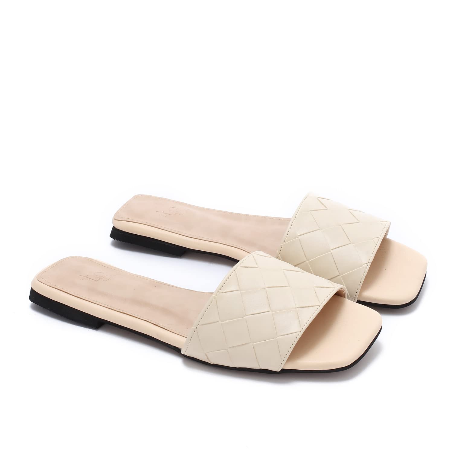 Trust Group Large Braided Slipper Flip Flop For Women,Lightweight and durable construction.