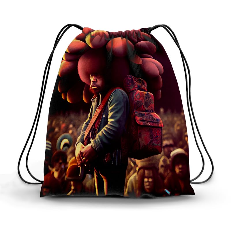 TAT DRAWSTRING BAG - 927, MultiColor, Large