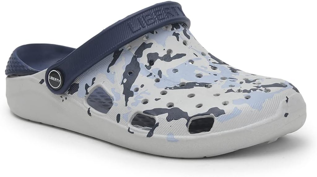 Liberty Men Slippers Navy Comfortable Daily Wear Open Toe