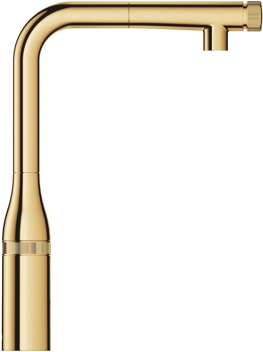 GROHE 31615GL0 Sink Mixer with SmartControl, Kitchen Faucet, Chrome Finish- Damage Box