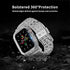 ACOCOBUY Compatible with Apple Watch Band 45mm 44mm 42mm, Replacement Bands for Smartwatch Apple Watch Band for iWatch Series SE/8/7/6/5/4/3/2/1- Clear
