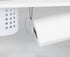 WENKO Blanco Kitchen Shelf with Roll and Utensil Holder, 55x21x18cm