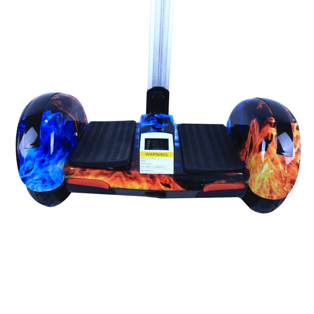 Tots Hoverboard With Handlebar Hoverboard Adjustable Handle Stand Release Knee Pressure (Handlebar Only)
