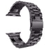 Generic Compatible with Apple Watch Band 38mm, Version Solid Stainless Steel Metal Apple Watch Strap Business Replacement iWatch Strap for Apple Watch Series 1/2/3, Unisex