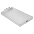 لوح تخزين من الألمنيوم من Amazon Basics - 14" × 9"، ثلاث طبقات، مشبك قياسي