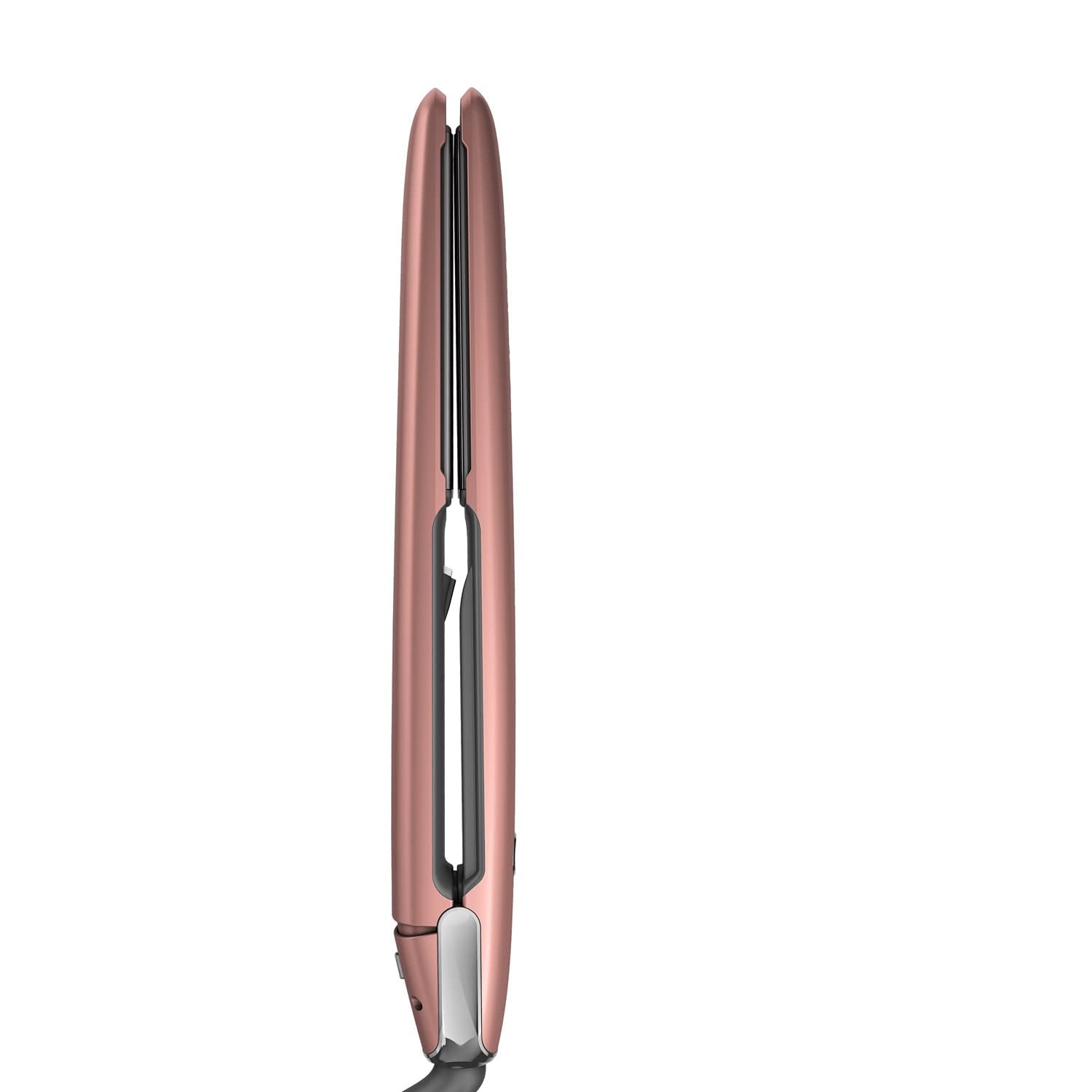 Rush Brush X3 glam straightener rose gold, titanium plates, ionic, 230c, fast heat