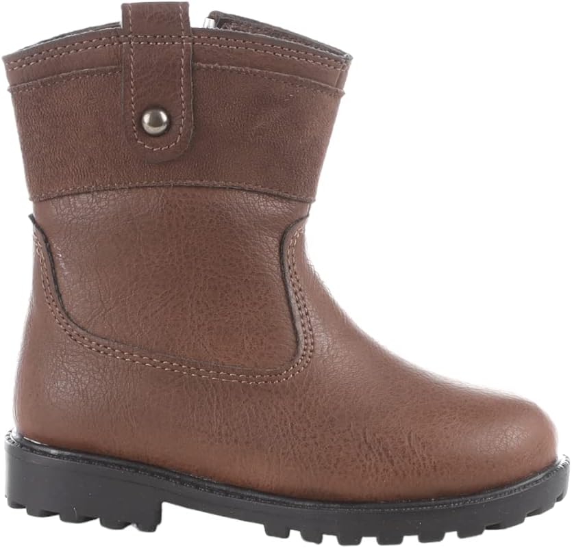 Hawsa Kids Girls' Half Boot - Brown (23 EU)