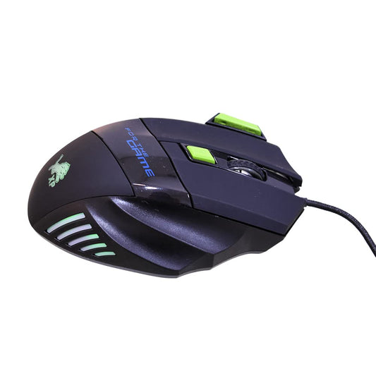 XP KX 2784 LED Optical USB (Wired) Gaming Mouse with 7 Buttons and 42000 DPI - Black