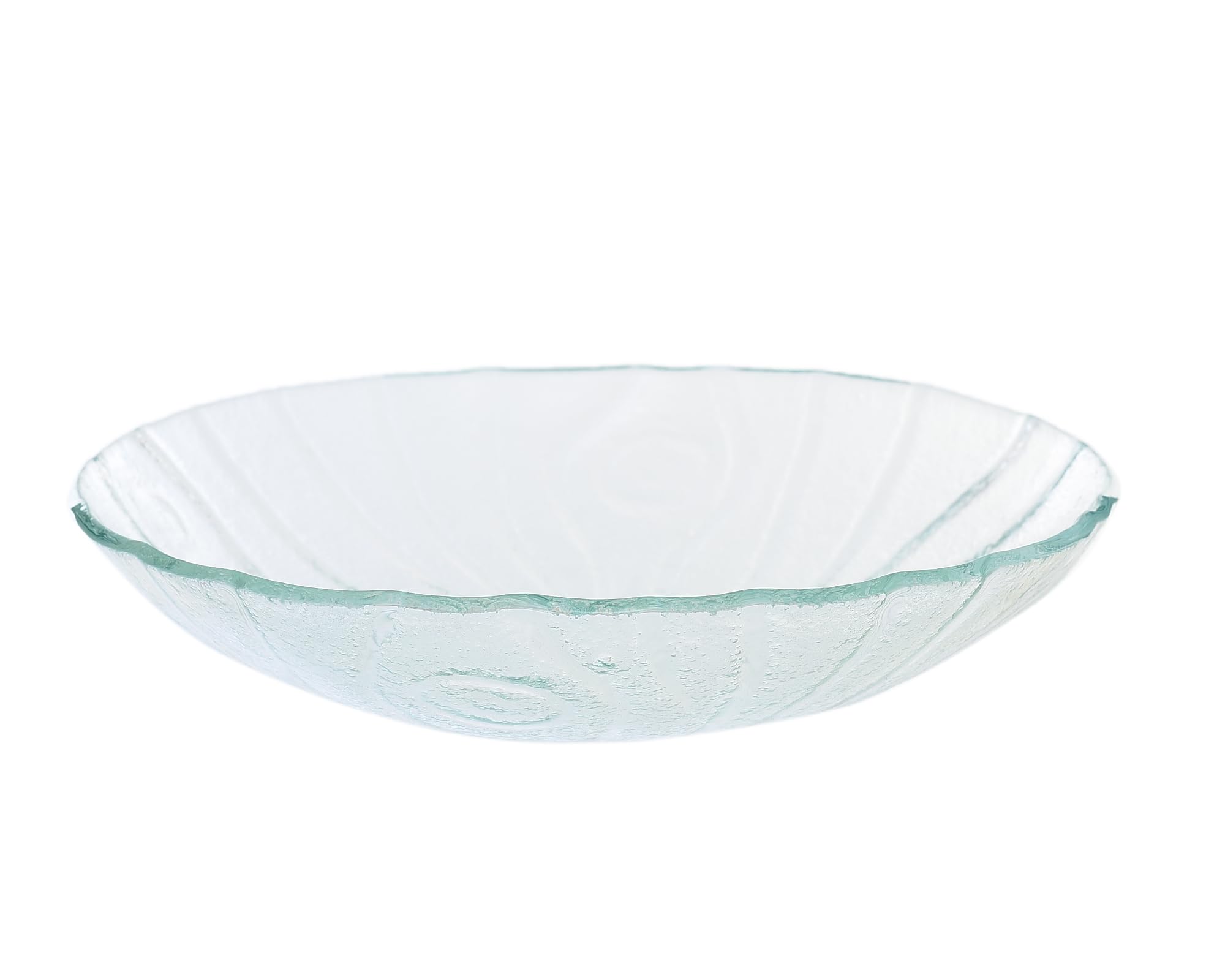 وعاء روزا ترنكي زجاجي مقاس 22 سم يجمع بين الأناقة والعملية، وهو مثالي لتقديم السلطات أو الحلويات أو الفواكه أو الوجبات الخفيفة