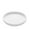 طبق دائري من الخزف الأبيض من ‎Fathy Mahmoud بقطر 30 سم يجمع بين الأناقة الكلاسيكية والعملية اليومية. مصنوع من خزف عالي الجودة يتميز بالمتانة واللمعان الناعم،
