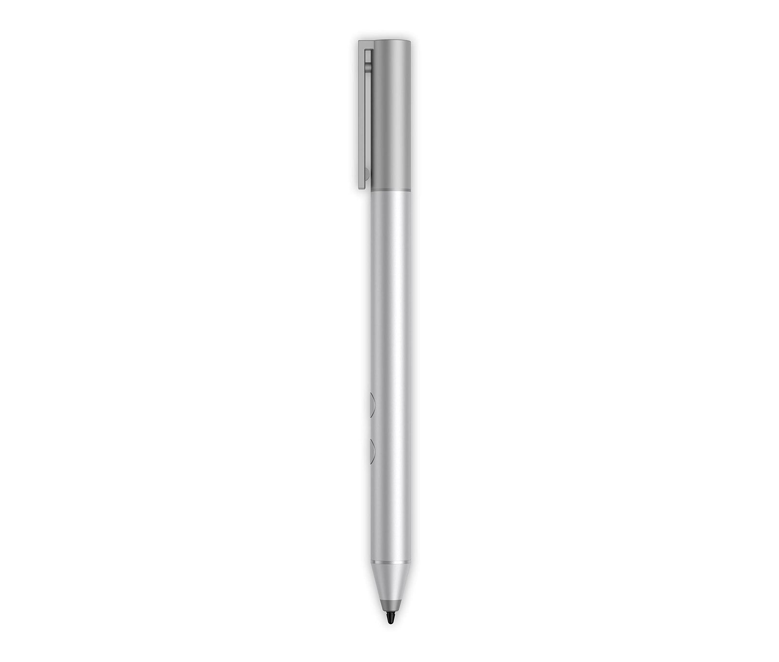 HP Pen Stylus with Pressure Sensitivity for Windows Pen Enabled Laptops, 18-Month Battery Life Precision Function Buttons Premium - Silver