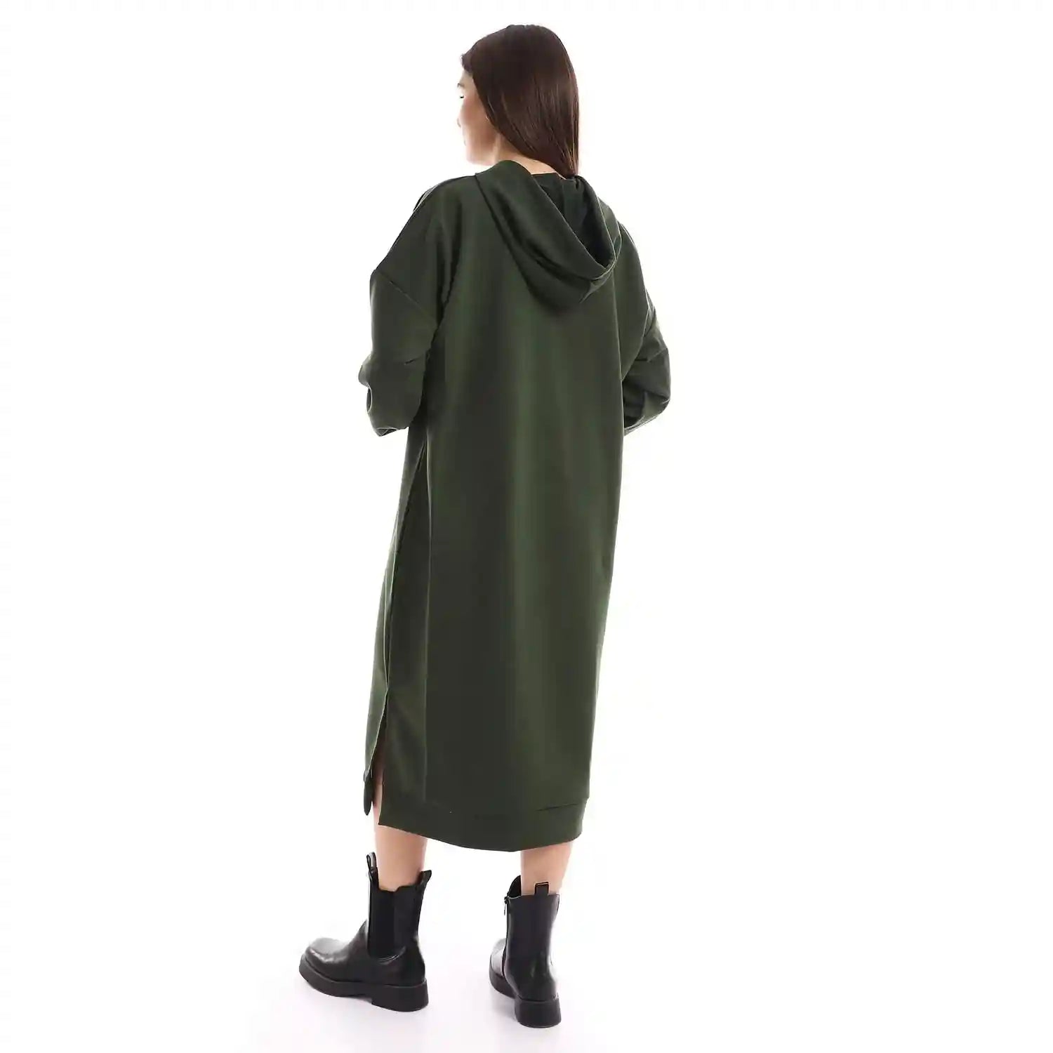 JAMILA Women’s Oversized Plain Long Dress – Safqqa Egypt