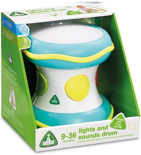 Early Learning Centre Light and Sound Drum - Medium