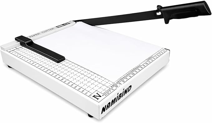 NAMIBIND A4 Manual Paper Cutter Metal Base Damage Box