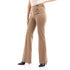 esla_Elastic Waist Slip On Dark Pants_ Beige_size 38 - Safqqa Egypt