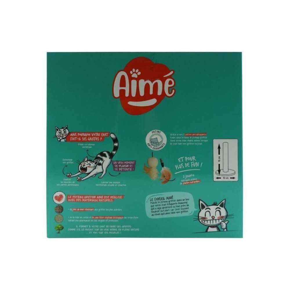 تقدم منتجات الحيوانات الأليفة من Aime للقطط كل ما تحتاجه قطتك من راحة وعناية وترفيه. صُممت باستخدام مواد عالية الجودة وآمنة للحيوانات الأليفة لضمان صحة وسعادة قطتك كل يوم