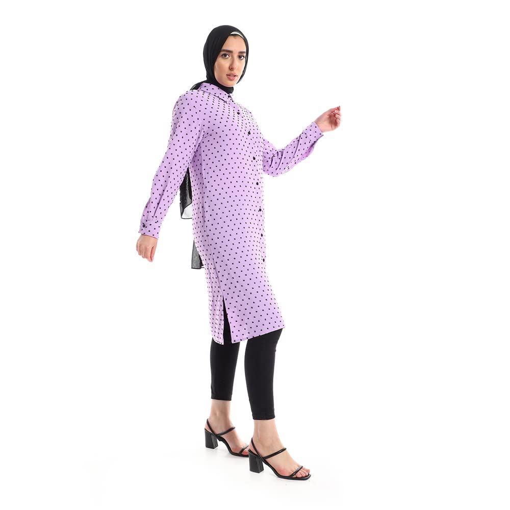 Jamila Women Self Stitches Tunic with Sided Slits