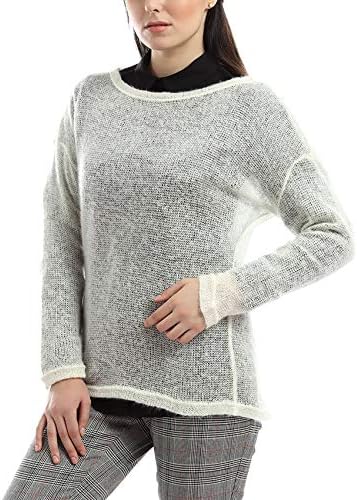 ESLA Women’s Perforated Hi-Low Blouse