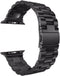 Generic Transparent Integrated Watch Band Case for Apple Watch Series 6/SE/5/4, iWatch 44mm/42mm Clear Green Strap Bumper
