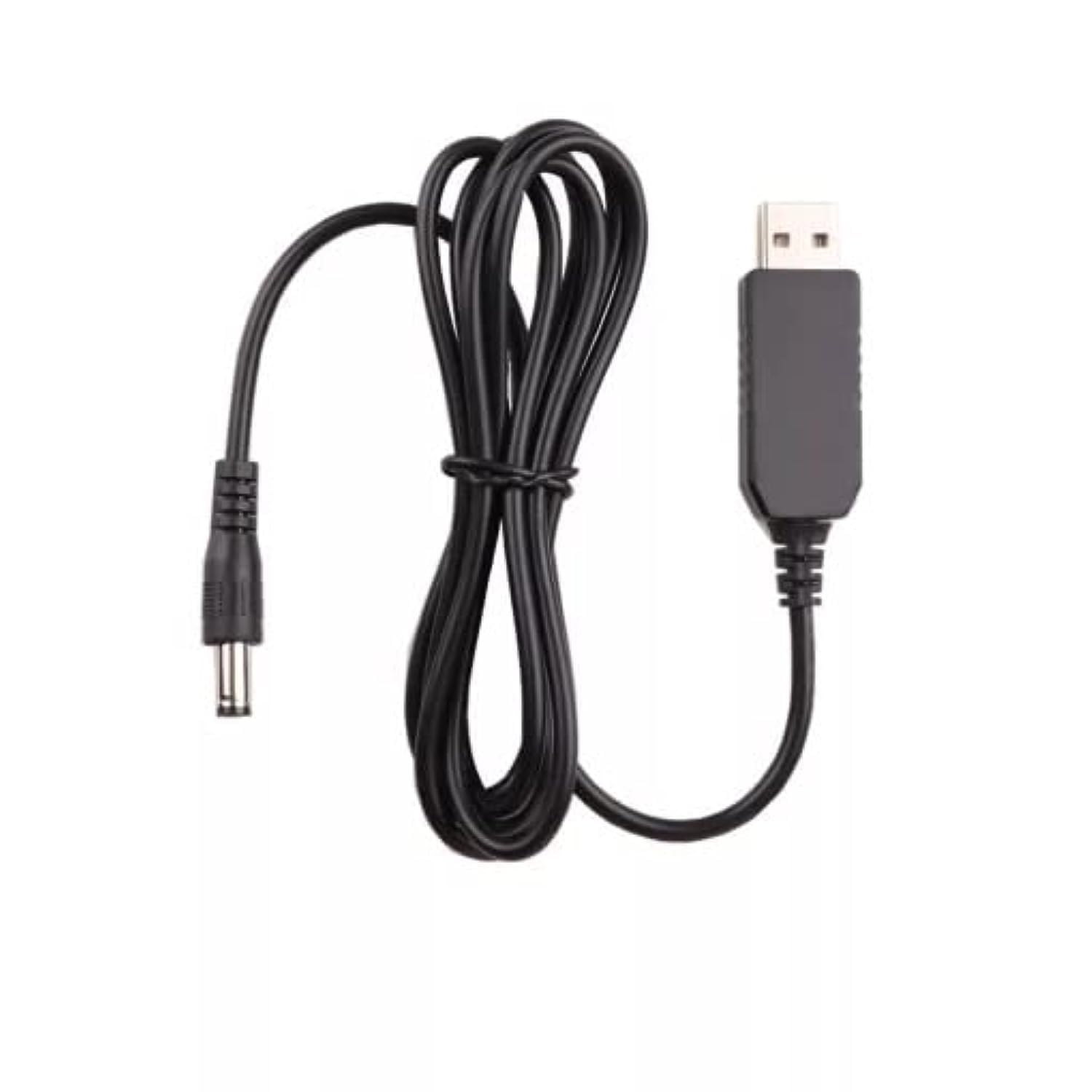 كابل طاقة USB الى منفذ محول بجهد 5 فولت 12 مقاس 5.5 × 5.1 ملم لمكبر صوت