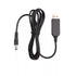 كابل طاقة USB الى منفذ محول بجهد 5 فولت 12 مقاس 5.5 × 5.1 ملم لمكبر صوت