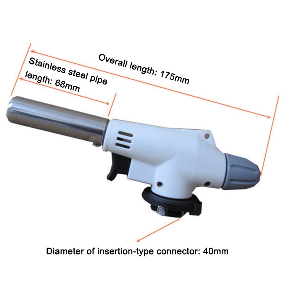 Other Bbq Tools - Gas Torch Flame Gun Blowtorch Cooking Soldering Butane Auto Ignition Burners Lighter Heating Welding - Blowtorch Cook Cordless Auto Kitchen Iron Torch Heat Heat Torch Gun