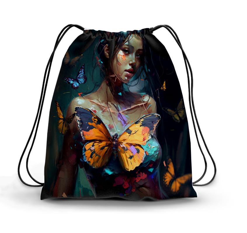 TAT DRAWSTRING BAG - 651, MultiColor, Large