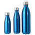 Dilwe VGEBY1 Stainless Steel Water Bottle, Insulated Leak-Proof Bottle Keeps Drinks Hot & Cold Easy Washing(500ML-Blue)-Damage Box