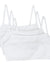 Fruit of the Loom Women’s Cotton Sports Bra Set – Thin & Flexible Straps