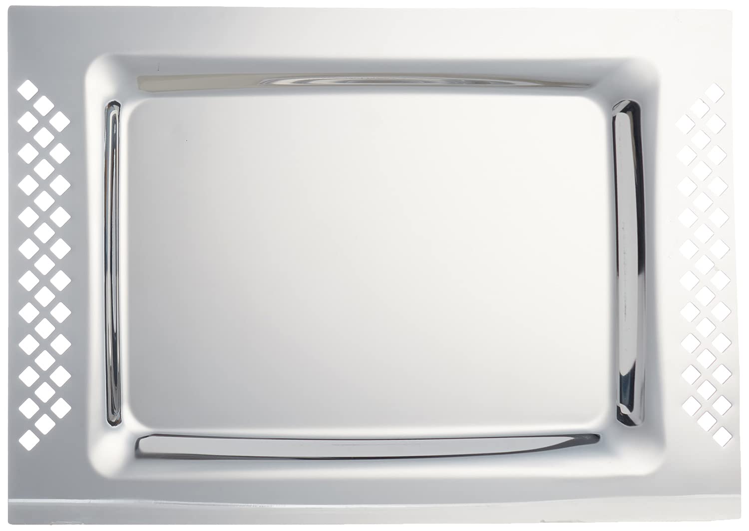 Image Rectangular Stainless Steel Serving Tray