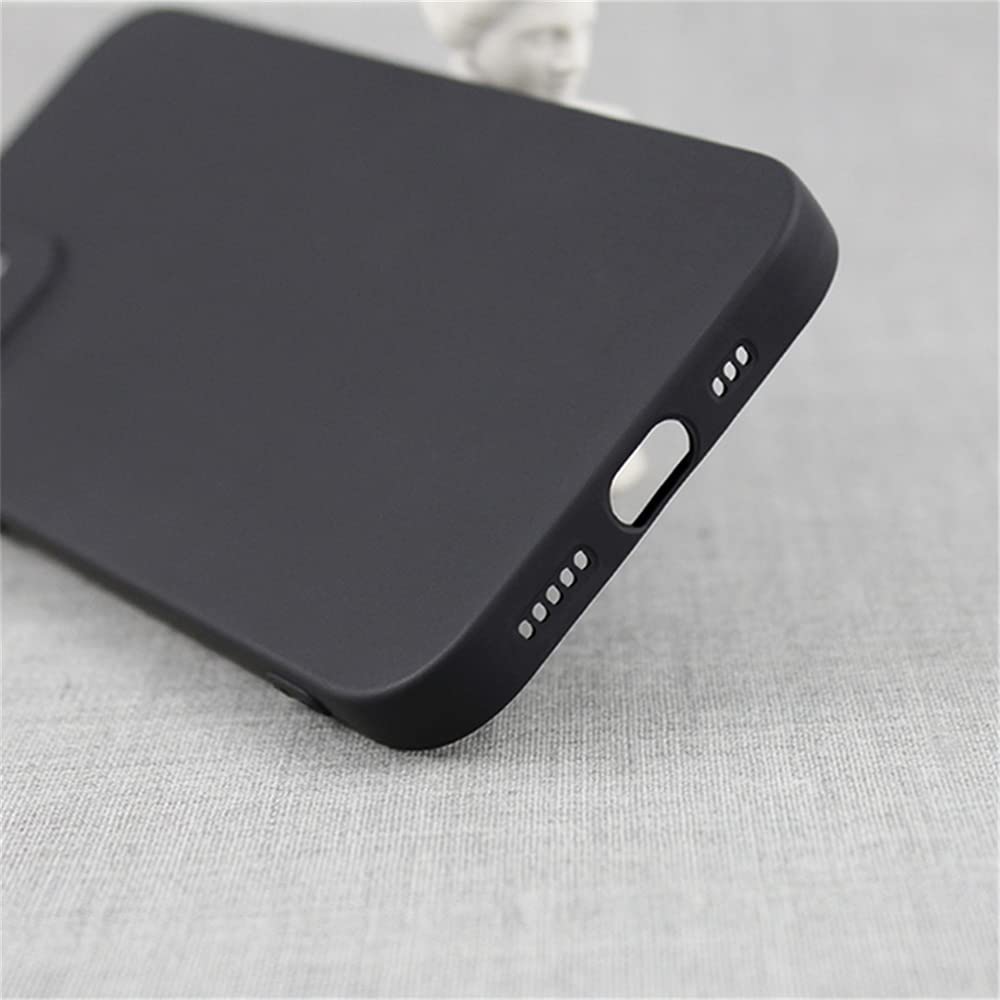 Muguian Case for iPhone 12, Black Durable and high-quality material