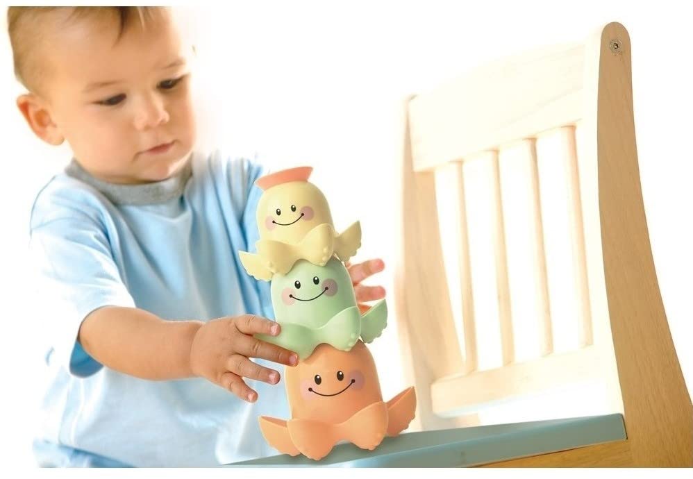 Tolo baby octopus shaped bath stacker