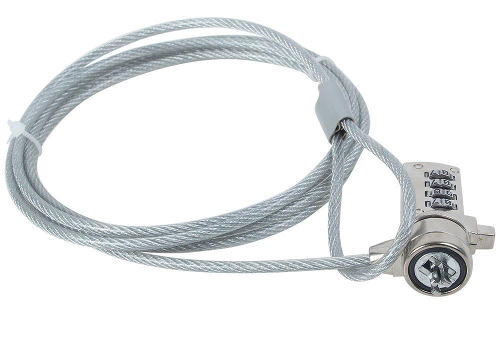 Exon X1052 4-Digit Laptop Security Lock & Cable – Anti-Theft Combination Lock