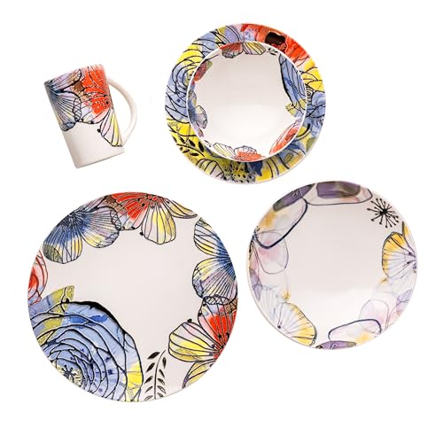 Fathy Mahmoud Porcelain tableware Dinner Set Coup 28 pcs