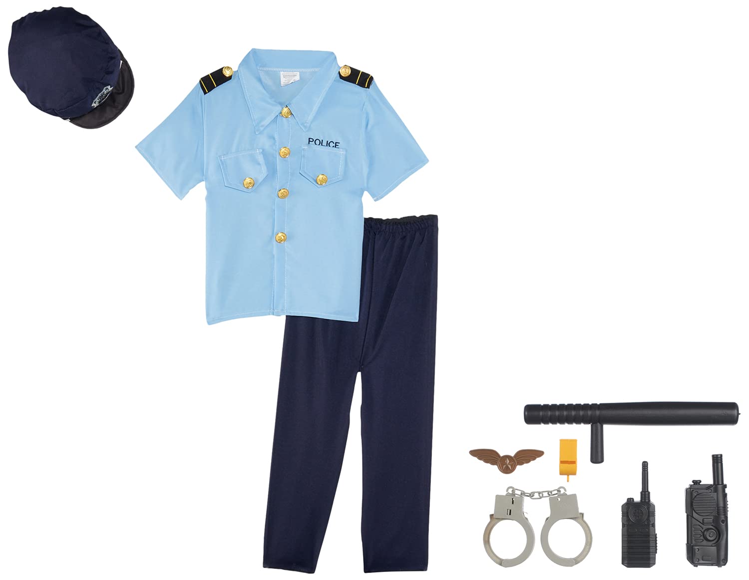 المعايرجي لباس تنكر مهنية -اولاد، البوليستر، متعدد الألوان