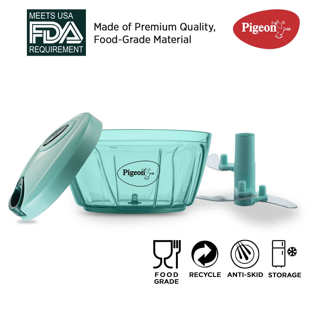 Pigeon Handy Chopper, Green, Plastic