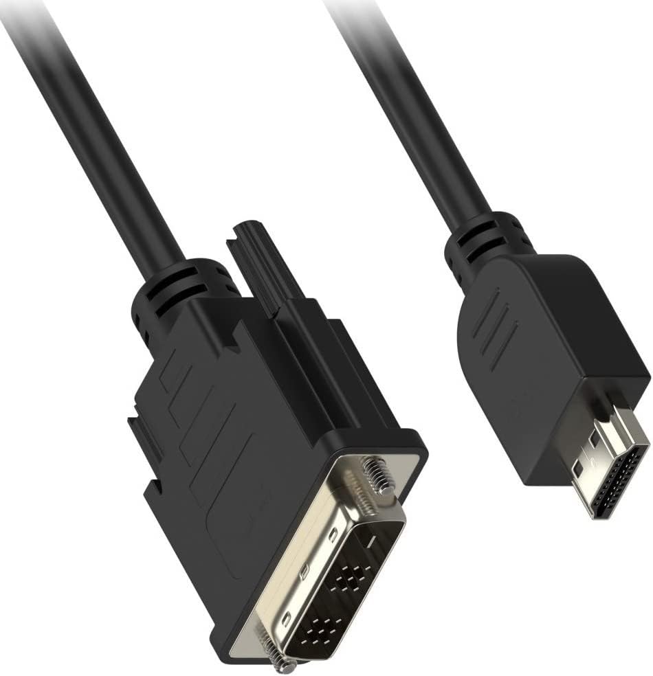 كيندكس kx2591 كابل عرض شاشة من HDMI إلى DVI-D، 1.4 متر - أسود