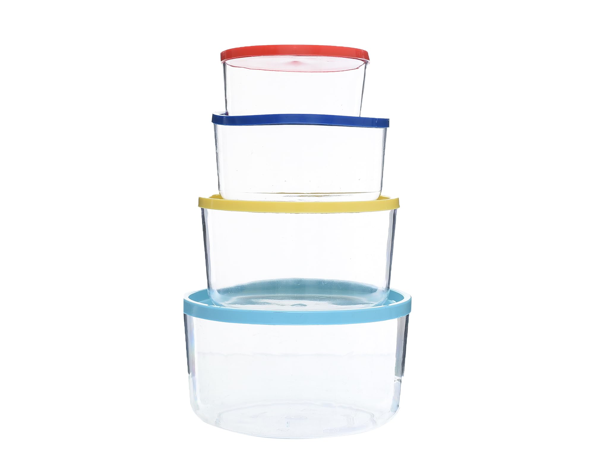 Medstar Kobal Refrigerator Storage Set – 4 Containers – Multi Colors
