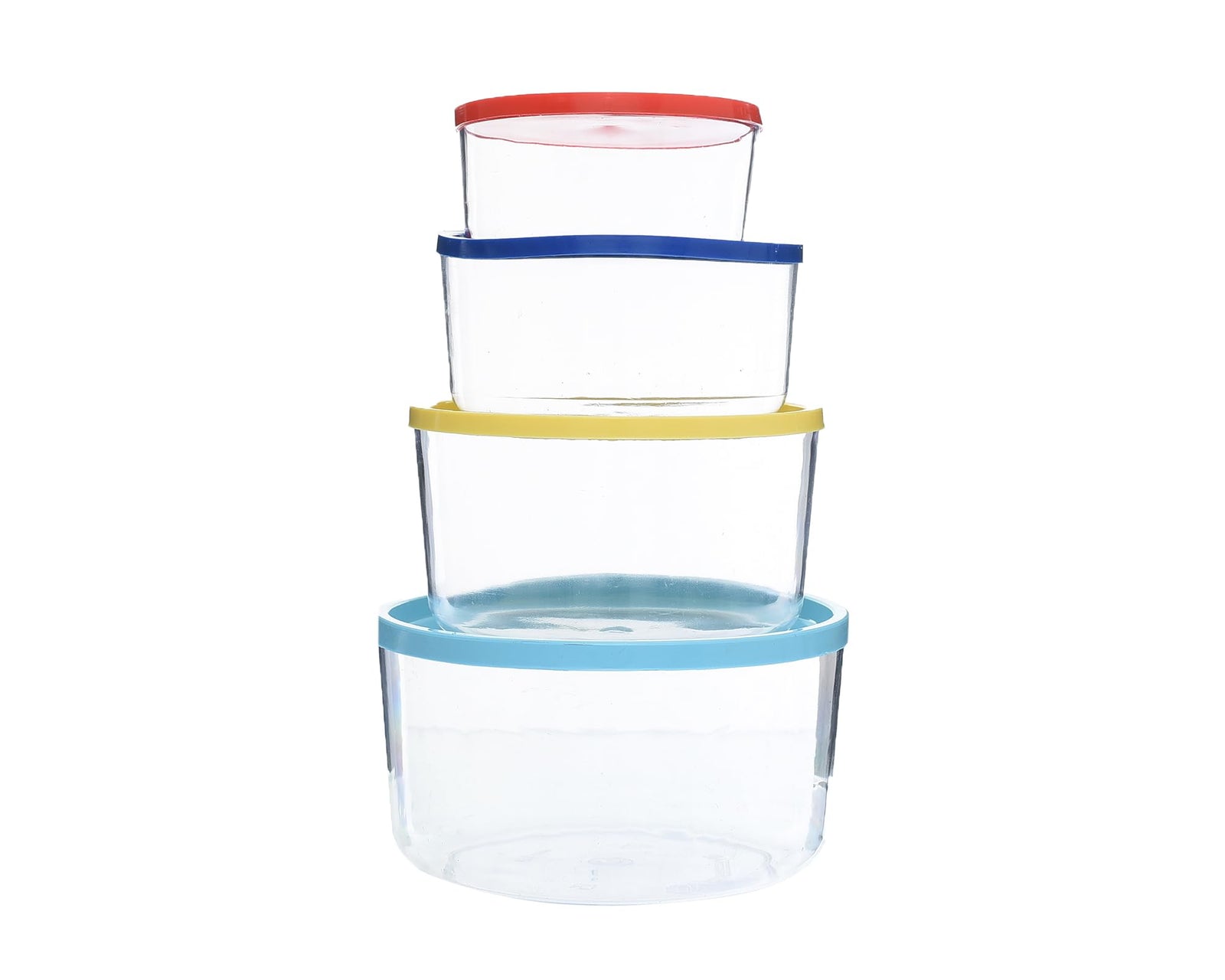 Medstar Kobal Refrigerator Storage Set – 4 Containers – Multi Colors