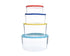 Medstar Kobal Refrigerator Storage Set – 4 Containers – Multi Colors