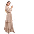 ESLA Plain Long Sleeved Long Dress - Safqqa Egypt