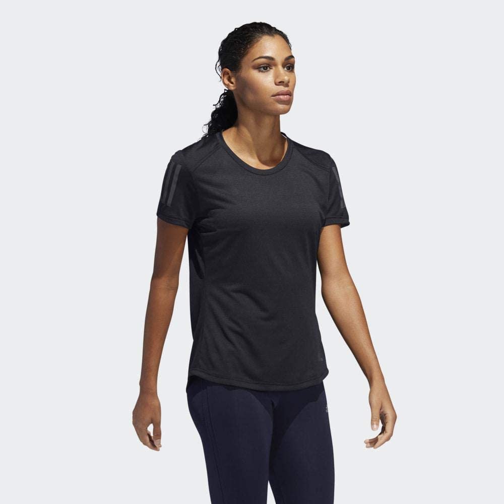 قميص باكمام قصيرة للجري للنساء من اديداس