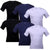 Cottonil Men’s 6-Pack O-Neck Undershirts