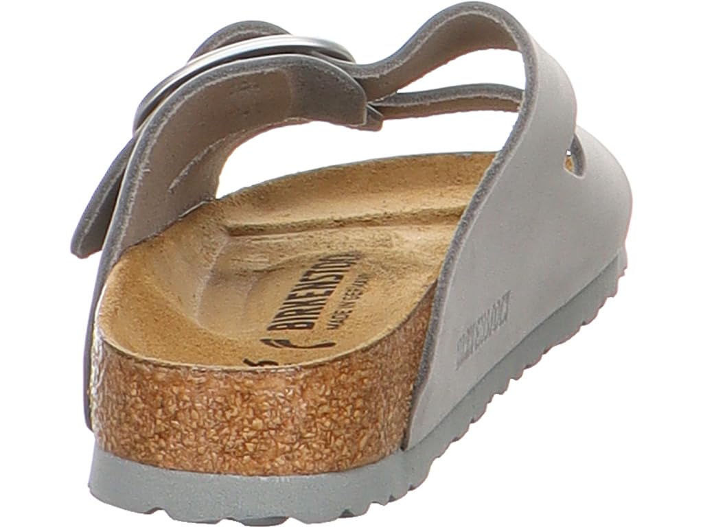 Birkenstock Arizona Big Buckle Nubuck Women's Dove Grey Sandals