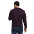 Men’s Sweatshirt with Matching Black Cuffs and Waist Trim