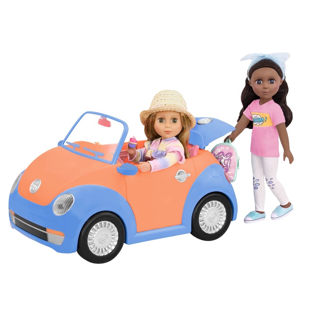 Glitter Girls GG57066Z Battat-Convertible Car for 35.6 cm (14-inch) Dolls-Toys, Clothes & Accessories for Girls 3-Year-Old & Up