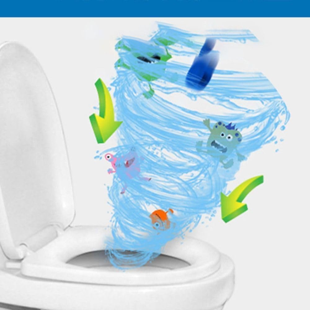 أقراص تنظيف فوارة للمرحاض 