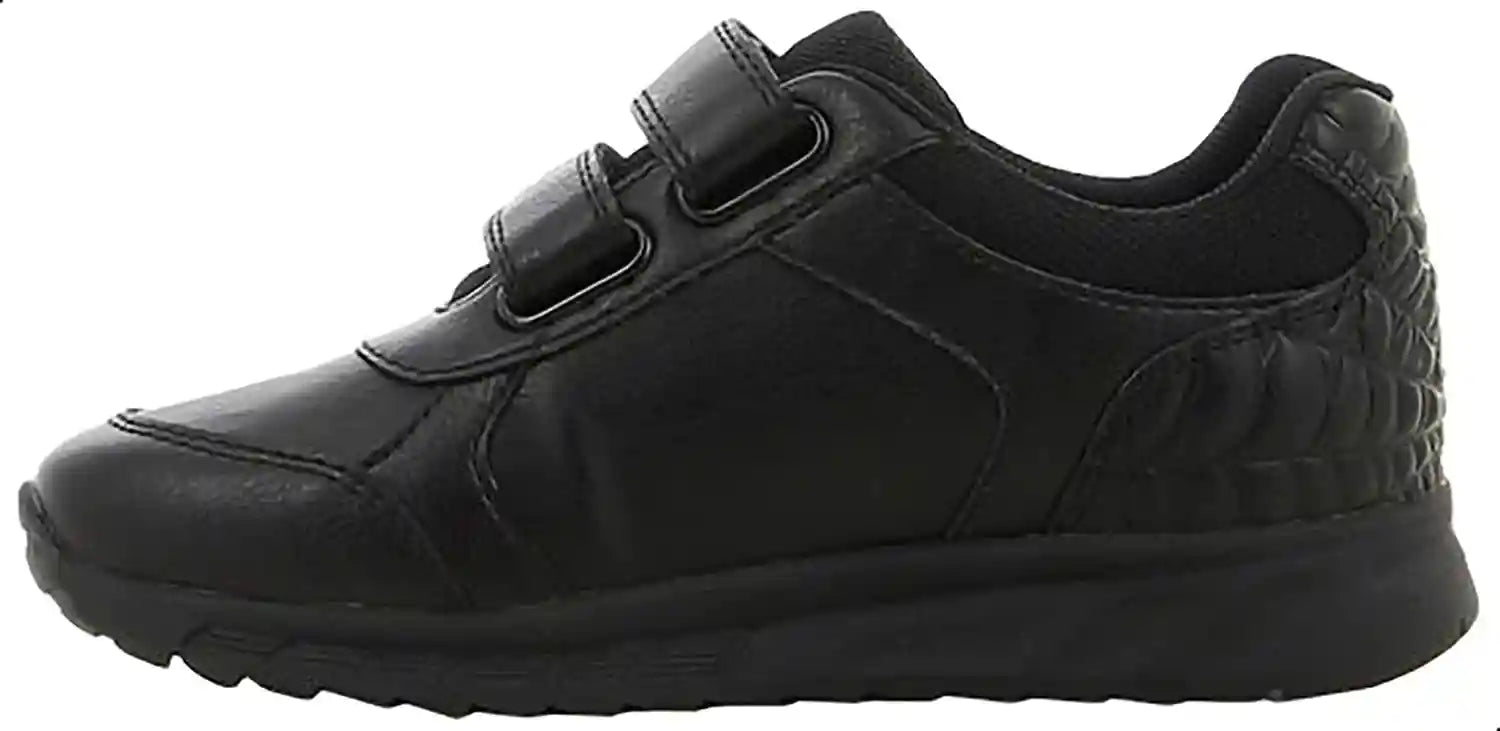 Leomil Boys' Spiderman Print School Shoes with Velcro Closure